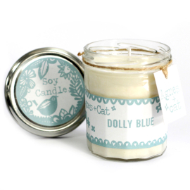 Lumânăre din ceara de soia - Dolly Blue