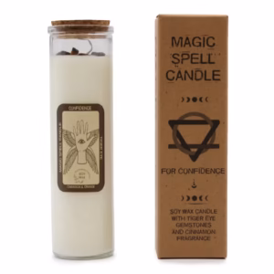 Lumânare magică cu pietre prețioase pentru Încredere
