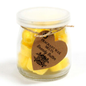 Ceara parfumata de soia - 16 inimioara -  Brandy Butter, 300 grame