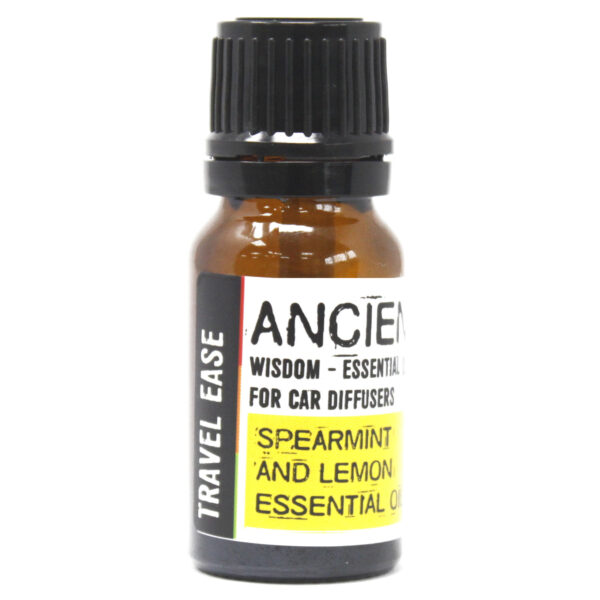 Amestecuri de aromaterapie pentru difuzoarele de mașini spearmint, lemon 10 ml
