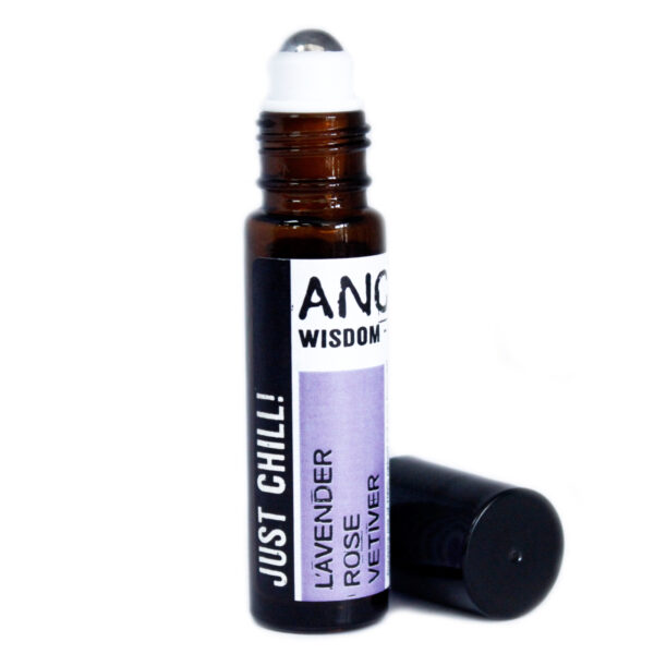 Roll on amestecuri de uleiuri esențiale cu lavandă, trandafir, vetiver 10ml