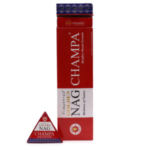 42g Jumbo Golden Nag - Conuri Parfumate Champa Fum Curgător
