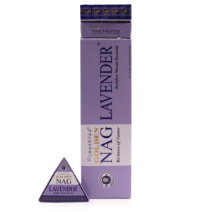 42g Jumbo Golden Nag - Conuri Parfumate Lavandă Fum Curgător