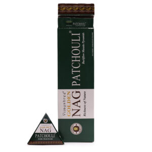 42g Jumbo Golden Nag - Conuri Parfumate Patchouli Fum Curgător