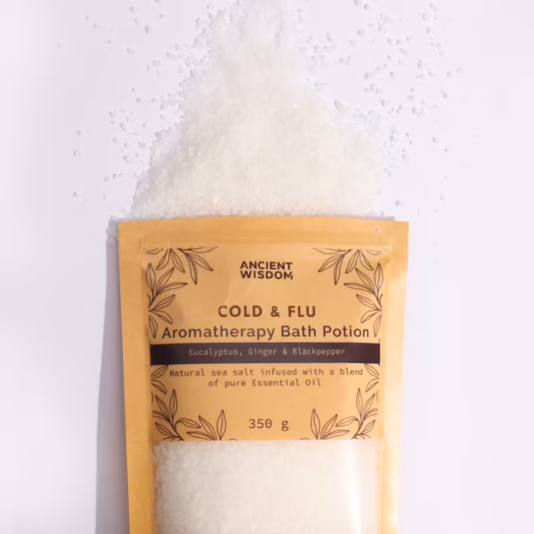 Sare de baie pentru răceală și gripă cu eucalipt 350g