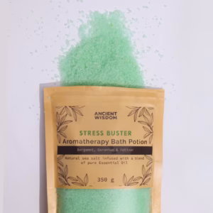 Sare de baie cu aromaterapie pentru relaxare antistres 350g