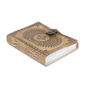 Agendă De Piele (18x13 cm) - Mandala