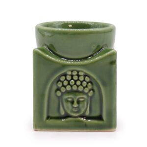 Difuzor ceramic Buddha - Jad Închis