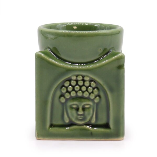 Difuzor ceramic Buddha - Jad Închis