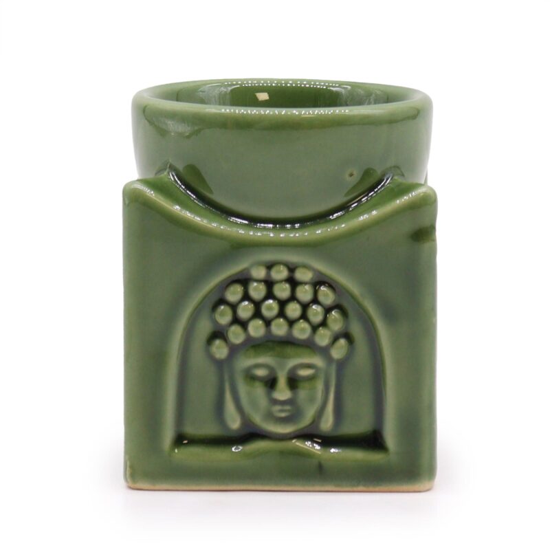 Difuzor ceramic Buddha - Jad Închis