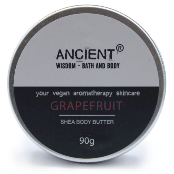Unt de corp cu Shea și Grapefruit – 90 g Vegan & Revigorant