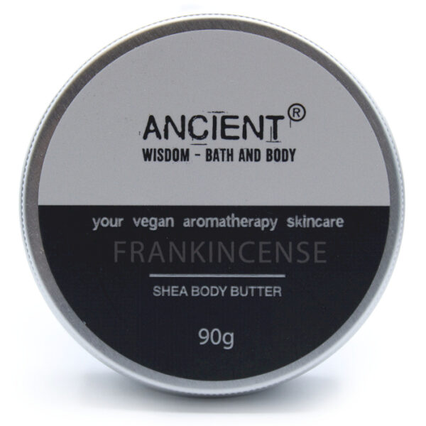 Unt de corp cu Shea și Tămâie – 90 g Vegan & Calmant