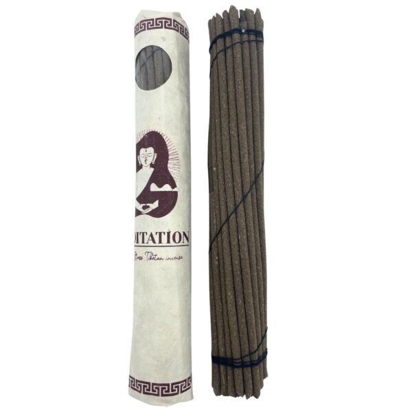 Bețișoare Parfumate Tibetane Premium Rulate 30 buc. - Meditație
