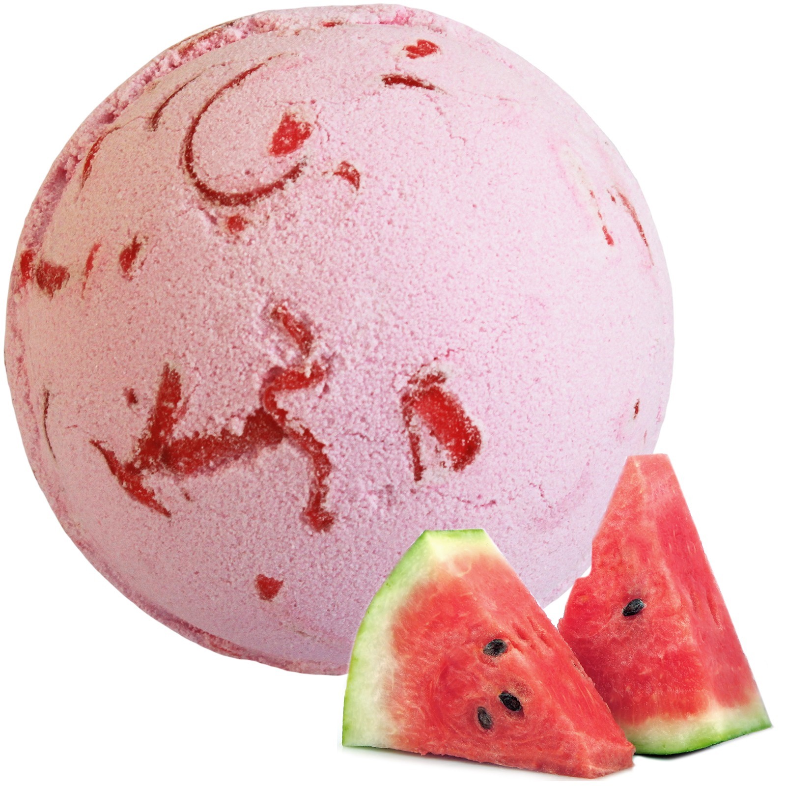 Set 8 bucatii bombe spumante Paradis Tropical 180g - Pepene Roșu