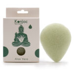 Burete Japonez Konjac Lacrimă cu Aloe Vera – Vindecare & Hidratare Naturală