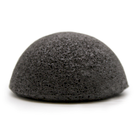 Burete Japonez Konjac în Formă Ovala Negru – Curățare Delicată și Îngrijire Naturală