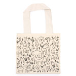 Geantă Mare de Cumpărături - 38x42cm - Viața în Pădure - 10oz