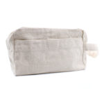 Geanta cosmetică din bumbac natural 20x12x6 cm
