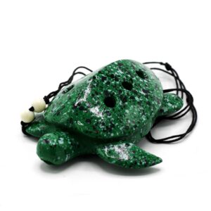 Ocarina ceramică în formă de broască țestoasă