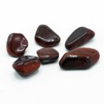 6 x Ochi de Tigru din Piatră Prețioasă Africană - Roșu - Dimensiune 8 - 30 mm