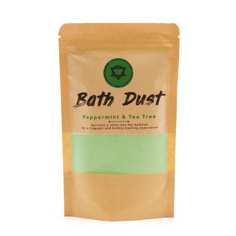 Pulbere Spumantă de Baie - Mentă și Arbore de Ceai 190g