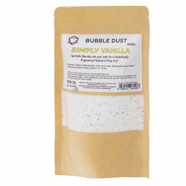 Pulbere Spumantă de Baie - Vanilie 190g