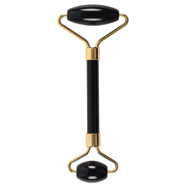 Roller Facial din Obsidian Negru – Pietre Prețioase pentru Îngrijirea Tenului