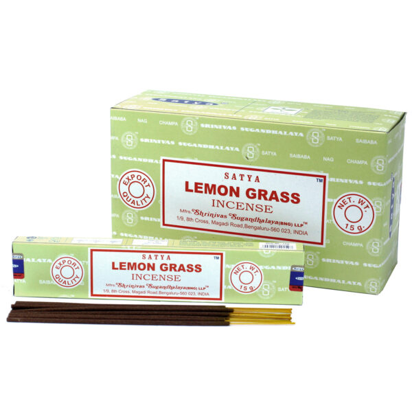 Satya Bețișoare Parfumate 15g - Iarbă de Lămâie