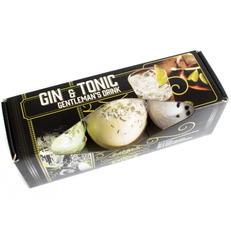 Set 3 Bombe Spumante de Baie - Gin și Tonic