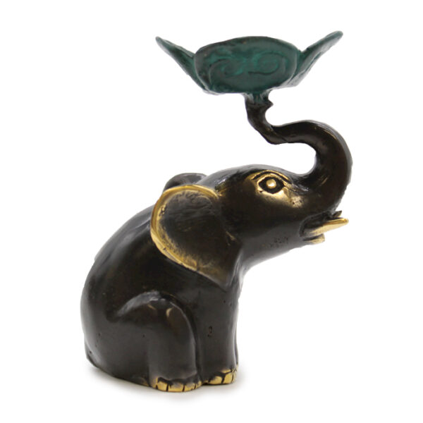 Suport Lumânare Elefant Mic / Suport Tămâie