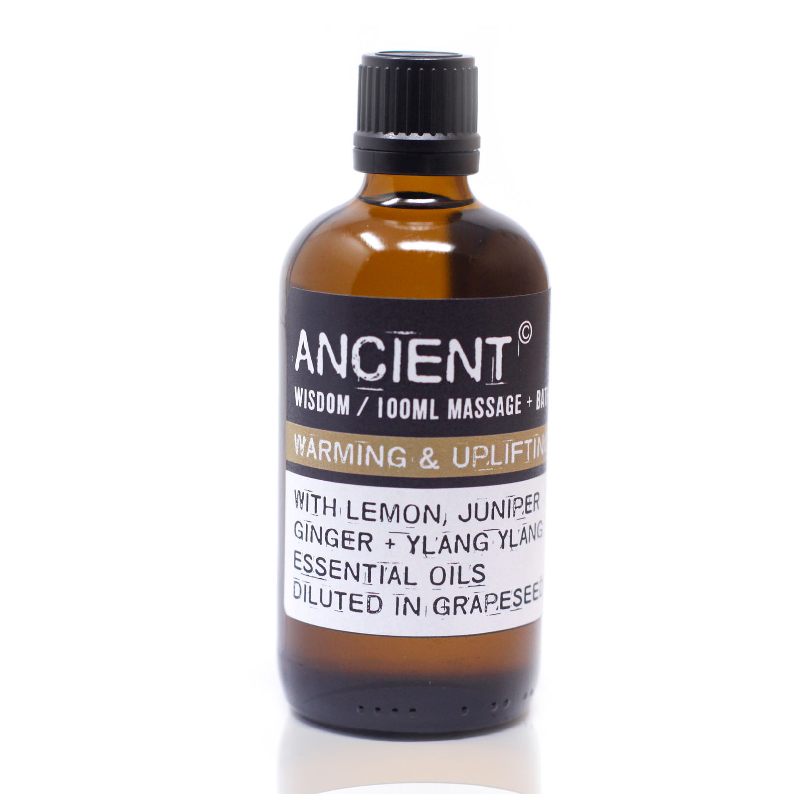 Ulei de masaj cu lămâie și ghimbir 100% natural revitalizant și întăritor