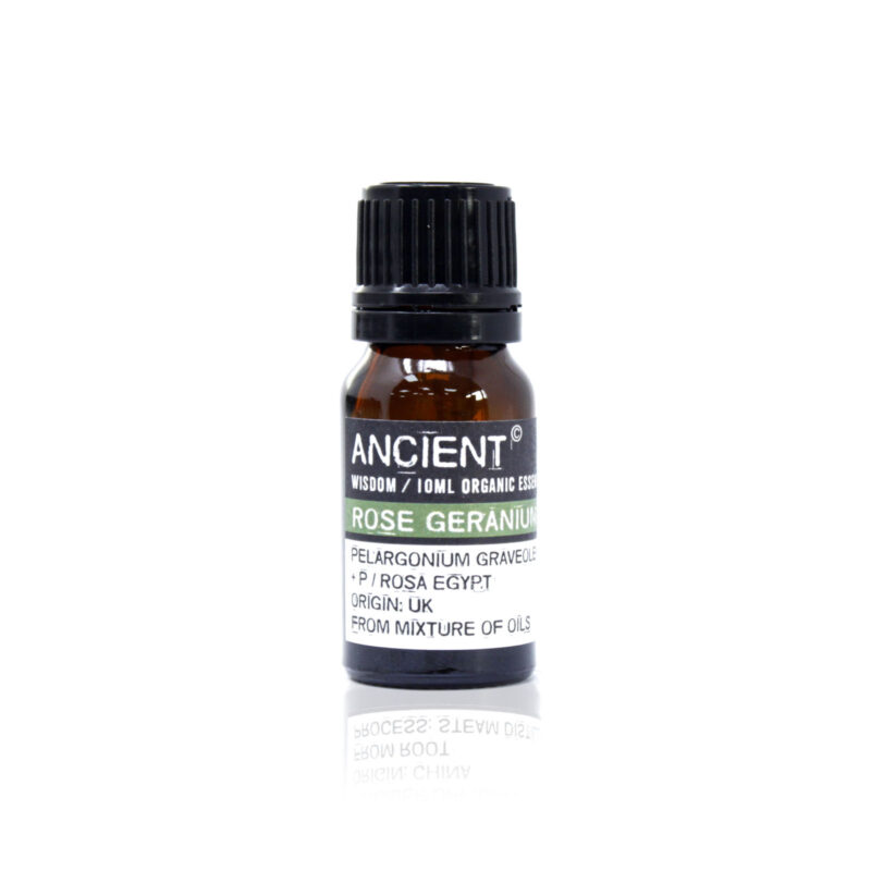 Ulei Esențial Bio de Geraniu Roz – 10 ml