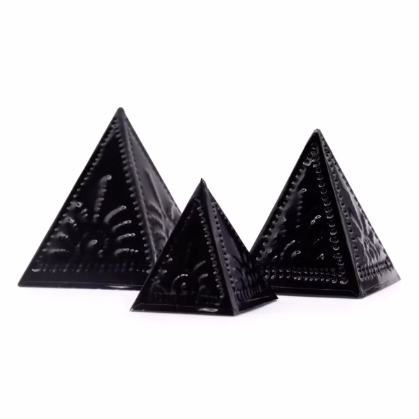 Set de Forme pentru Pulbere de Tămâie - Negru