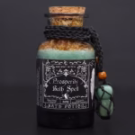 Sare de baie pentru prosperitate cu pandantiv aventurin 240g Ancient Witch