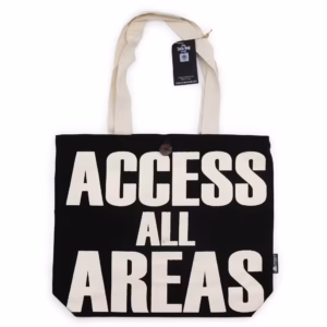 Geantă tote clasica Access all areas , 10oz (36x43x10cm)