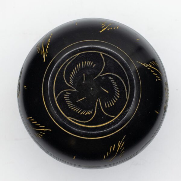 Bol Tibetan Decorativ – Ciupercă Magică – Galben (15 cm)