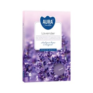 Set de Lumânări Tip Pastilă - Lavandă