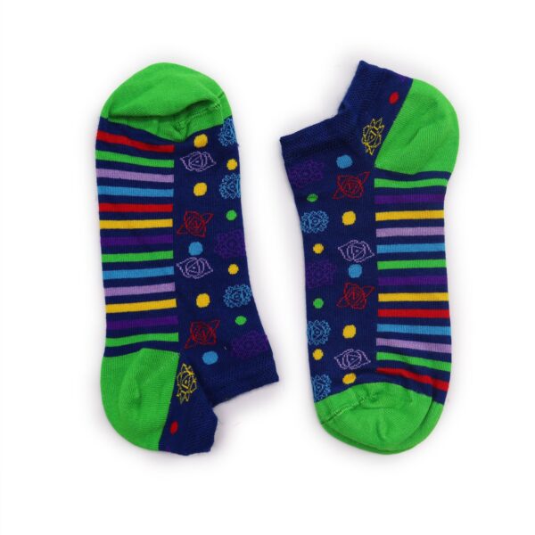 S/M Hop Hare Șosete din Bambus Scurte (36-40) - 7 Chakra