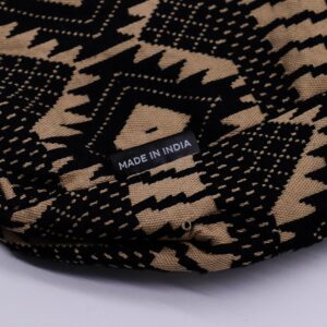 Geantă crossbody Desert Loom, jacquard natural