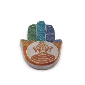 Suport Hamsa pentru Bețișoare Parfumate 9x6cm - Buddha