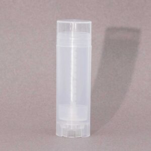 Dispozitiv Oval Transparent pentru Ruj - 5g (6.6x1.9x1.2cm)