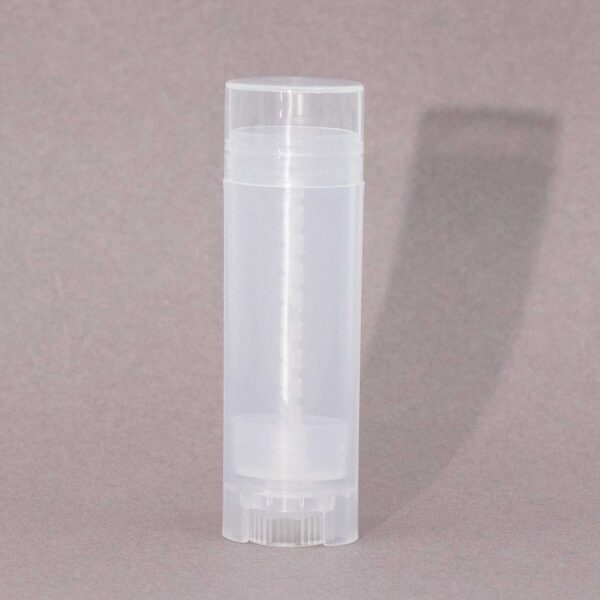 Dispozitiv Oval Transparent pentru Ruj - 5g (6.6x1.9x1.2cm)