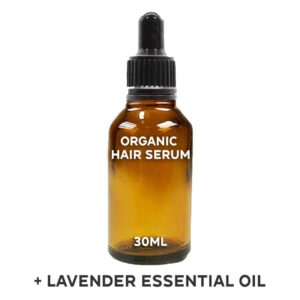 Ser Organic pentru Păr 30ml - Lavandă - Fără Etichetă