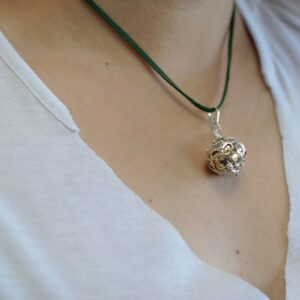 Clopoțel de Înger de Argint - Vindecare - 23mm
