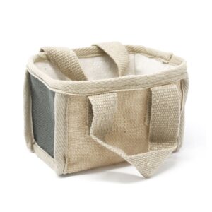 Coș de Cumpărături Mic - 16x10x12cm - Gri