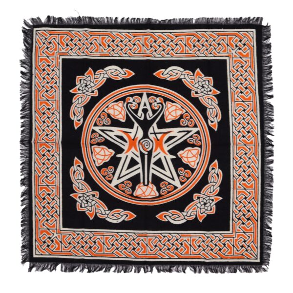 Pânză de Altar cu Franjuri Esoterică - Mama Pământ