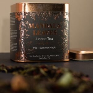 Ceai amestec Magia din Miezul Verii in cutie metalica 50g