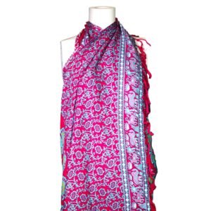 Sarong Mandala violet și albastru