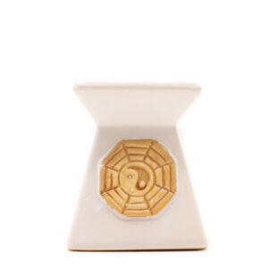 Lampă pentru aromaterapie, model Yin Yang, diverse culori