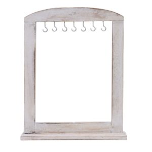 Suport Mediu pentru Obiecte Suspendate - Alb Natural (40x30 cm)